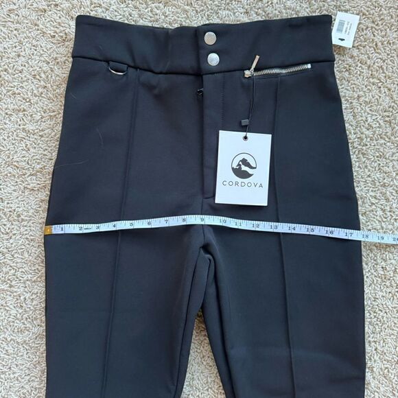 Cordova Val D’Isere soft-shell ski pants Black Waterproof Skinny Pants medium - Picture 3 of 7